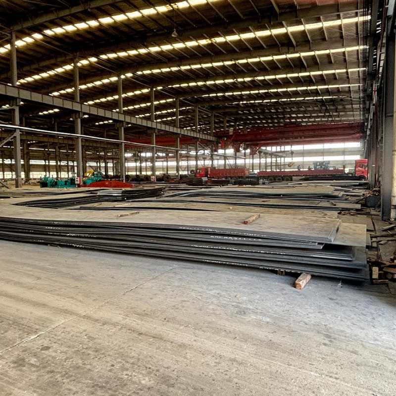 Hot rolled steel plate