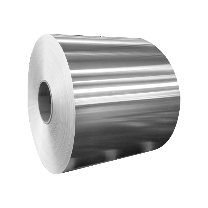 Cast rolled aluminum coil