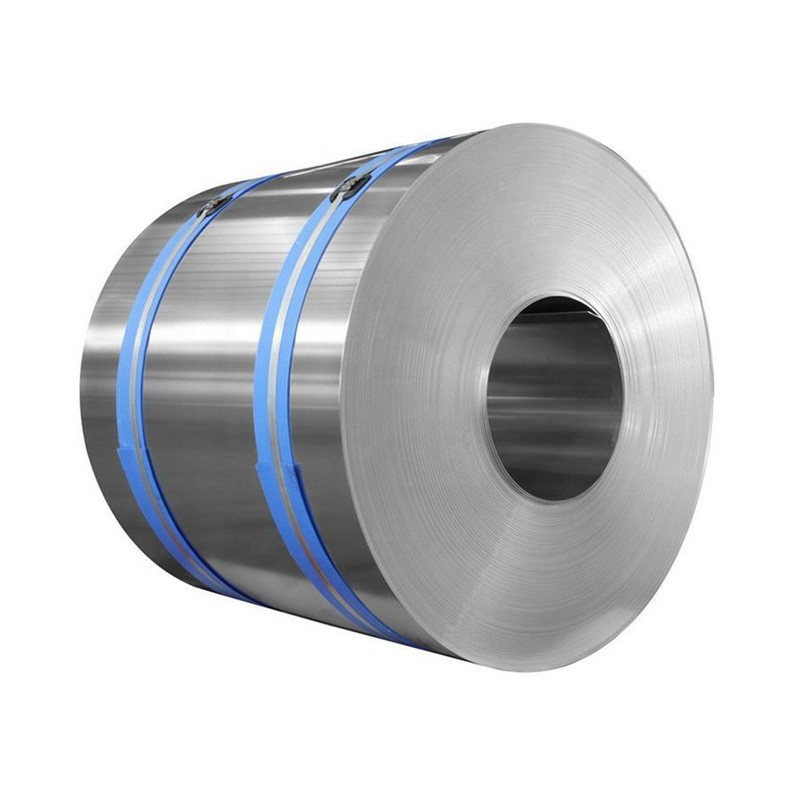 Cast rolled aluminum coil